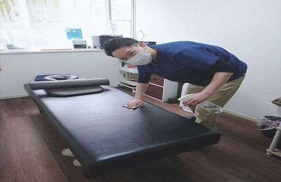 湯河原にあるりょう整体院でのコロナ対策